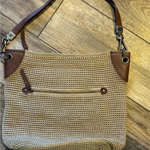 The Sak Tan and Brown Woven Shoulder Bag - Picture 2 of 6